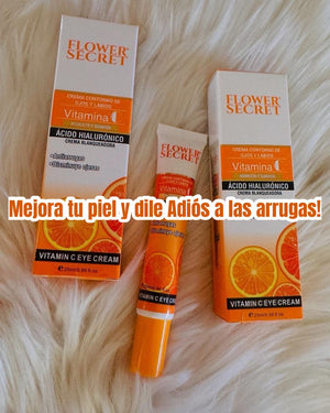 ¡2x1! Flower Secret Contorno de Ojos con Vitamina C ✨